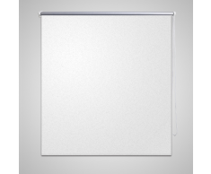 vidaXL Store enrouleur occultant 120 x 230 cm blanc