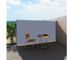vidaXL Auvent latéral rétractable 180 x 300 cm gris