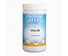 Pool Power Tablettes pour piscine "Choc 63" 1 kg