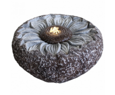 Velda Fontaine de jardin Tournesol Grise