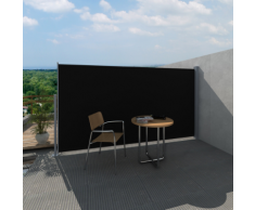vidaXL Paravent latéral noir 180 x 300 cm
