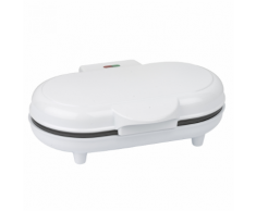 Telefunken Gaufrier double en acier inoxydable 1 000 W 95074