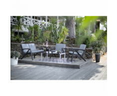 Grosfillex GROSFILLEX - Salon de jardin lounge Sunday "Barcelone"