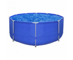 vidaXL Piscine ronde avec cadre en acier 367 x 122 cm