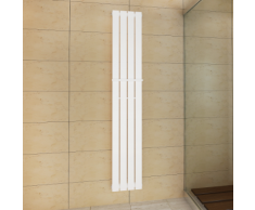 vidaXL Porte-serviette 311mm + Radiateur panneau blanc x 1800mm