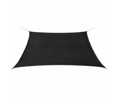 vidaXL Parasol en PEHD carré 3,6 x m Anthracite