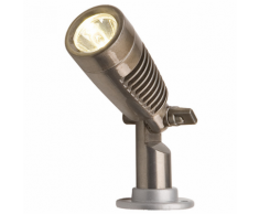 Garden Lights Projecteur LED "Minus" Aluminium Bronze à canon