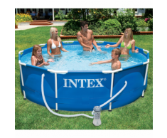 Intex Piscine avec châssis en métal 366 x 76 cm 28212GN
