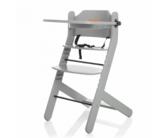 Baninni Chaise haute "Dolce Mio" Gris clair