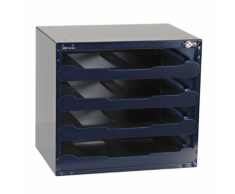 Raaco Caisson de rangement 139328 pour 4 mallettes CarryLite 55