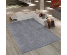 vidaXL Tapis à poil long gris 80 x 150 cm 2600g/m2