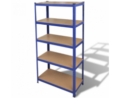vidaXL Etagères de rangement Blue