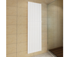 vidaXL Porte-serviette 542mm+ Radiateur panneau blanc Double épaisseur