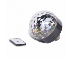 Party Fun Lights Ampoule haut-parleur Bluetooth LED avec télécommande