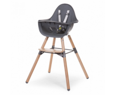 CHILDWOOD Chaise haute bébé 2-en-1 Evolu 2 Anthracite CHEVOCHNA