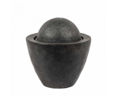Velda Fontaine-boule de jardin Anthracite