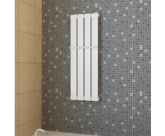 vidaXL Porte-serviette 311mm + Radiateur panneau blanc x 900mm