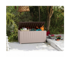 Not specified CHALET&JARDIN - Coffre de jardin avec assise 340 L