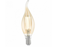 EGLO Ampoule LED style vintage E14 CF37 Amber 11559