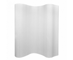 vidaXL Paravent en bambou blanc