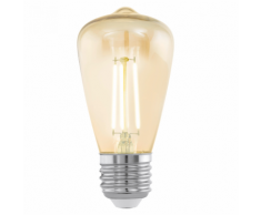 EGLO Ampoule LED style vintage E27 ST48 Amber 11553