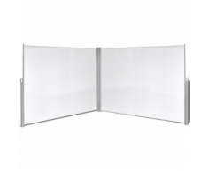 vidaXL Auvent latéral rétractable crème de 180x600 cm
