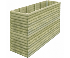 vidaXL Jardinière 206x56x96 cm Bois de pin imprégné