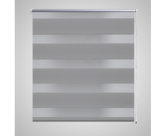 vidaXL Store enrouleur tamisant 80 x 175 cm gris