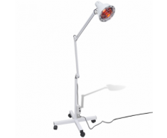 vidaXL Lampe de chauffage infrarouge avec roues