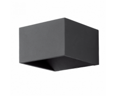 EGLO Lampe murale LED d'extérieur "Monfero" anthracite 7 W