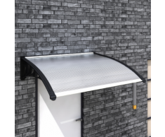 vidaXL Auvent de porte 120 x 100 cm