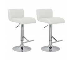 vidaXL Tabouret simili cuir Rolls