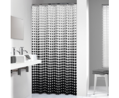 Sealskin Rideau de douche Speckles 180 cm Noir 233601319