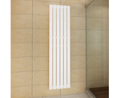 vidaXL Porte-serviette 465mm + Radiateur panneau blanc x 1800mm