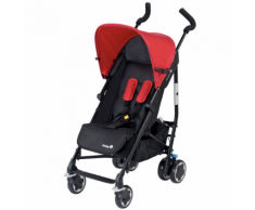Safety 1st Poussette pour bébé "Compa City" Noir et rouge
