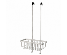 Tiger Etagère de douche d'angle chromée Exquisit 489920346