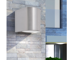 vidaXL Applique murale d'extérieur 2 pcs