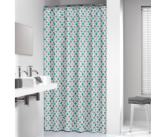 Sealskin Rideau de douche Diamonds 180 cm Aqua 235201330