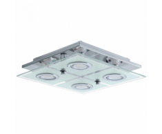 EGLO Plafonnier carré LED Cabo