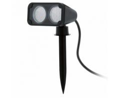 EGLO Projecteur LED d'extérieur "Nema 1" 6 W Noir