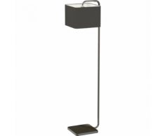Antonio Miro Lampadaire cube noir chrome