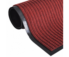 vidaXL Tapis d'entrée en PVC Rouge 180 x 240 cm