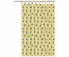 Minions Rideau pour enfants 250 x 140 cm Jaune ASSO220008