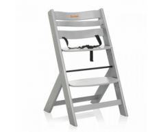Baninni Chaise haute "Scala" Gris clair