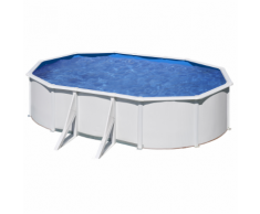 Gre Piscine "Azores" Ovale Blanc 500 x 300 cm KITPROV5