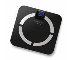 Inventum pèse-personne en verre 150 kg noir PW720ZW