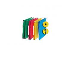 Dossiers suspendus en kraft bleu 5 Etoiles - pour armoire - fond 15 mm - boite de 25