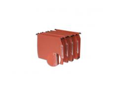 Dossiers suspendus éco en kraft orange - pour armoire - fond 15 mm - boite de 25