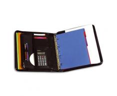 Conférencier Exclusive 5 Etoiles - fermeture zip - en PVC - noir