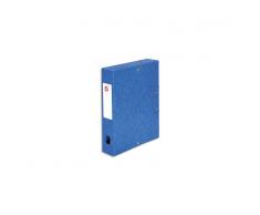 Boîte de classement 5 Etoiles - dos de 6 cm - carte lustrée - bleu